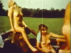 Skupinový sex, Chlupaté, Tvrdé sex, Vintage