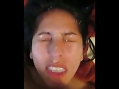 Blowjob, Facial, Close Up, Webcam